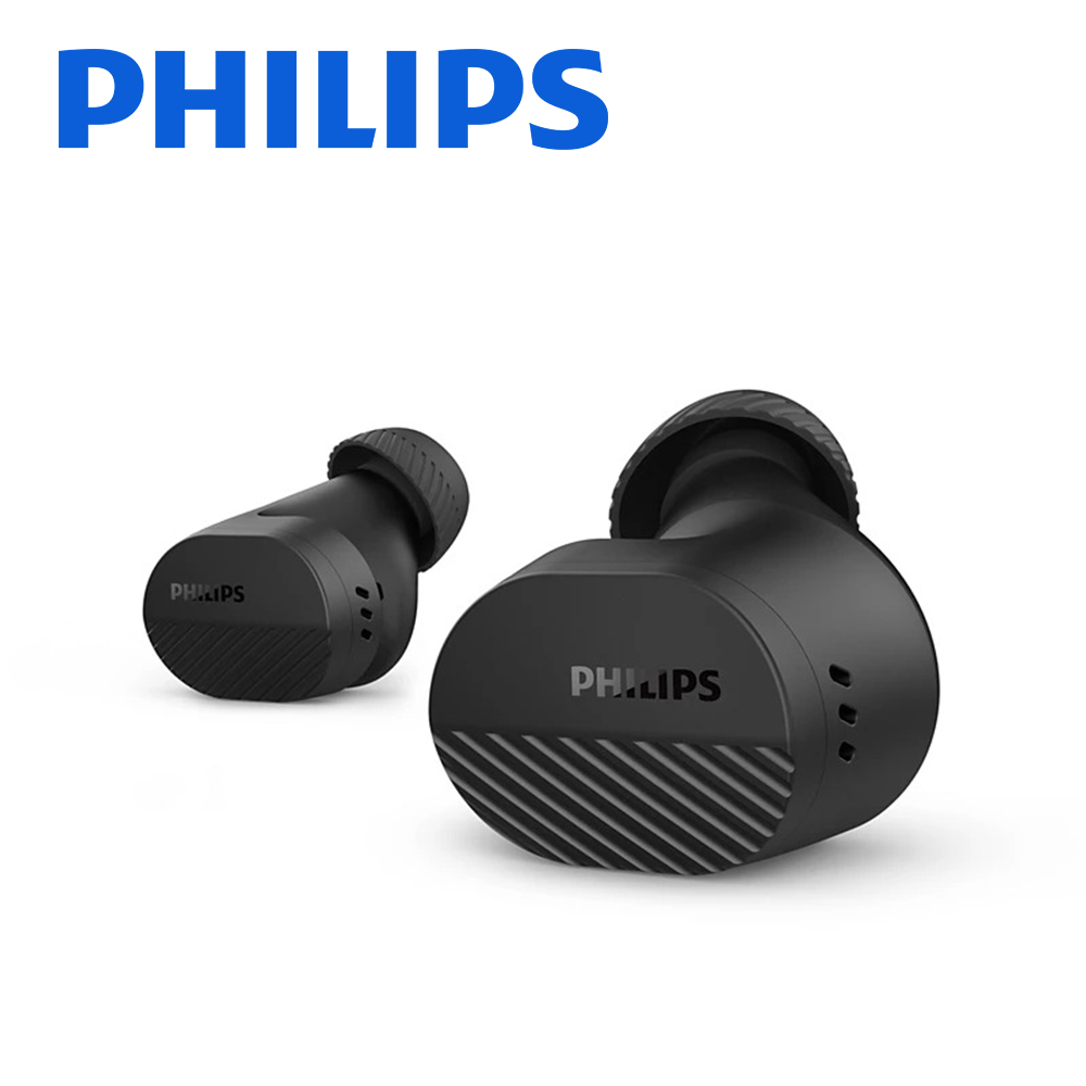 Philips 飛利浦旗艦級降噪真無線藍牙耳機 - TAT5000 - Black