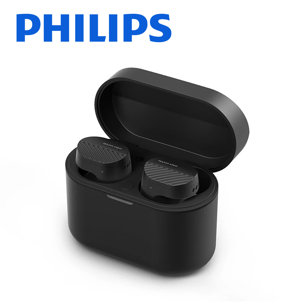 Philips 飛利浦旗艦級降噪真無線藍牙耳機 - TAT5000 - Black