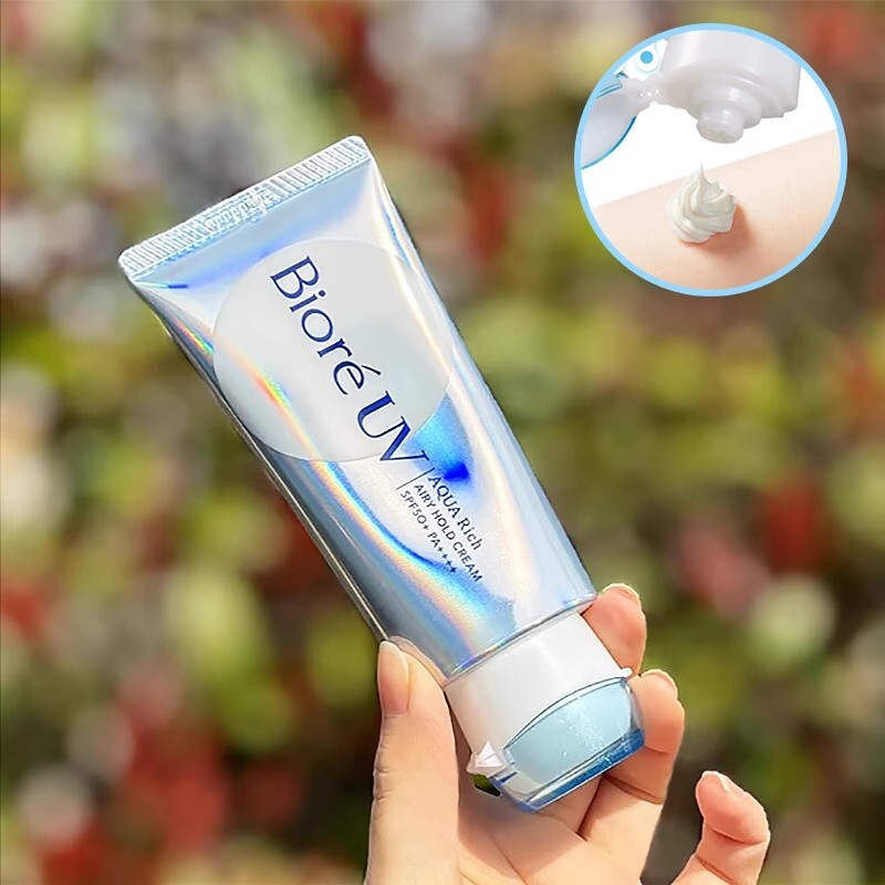 日本 Biore 呼吸感清透慕斯防曬霜 70g｜松本清限定・輕盈透氣防曬・SPF50+ PA++++