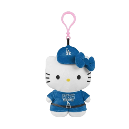 KTQ STORE ‧ 洛杉磯道奇 Dodgers 2025世界大賽冠軍 Hello Kitty吊飾 娃娃