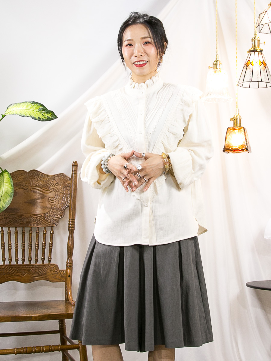 ⬇️開倉低至半價😱FINALSALE📣 後腰橡根．前打摺．滑滑扯布料裙褲 (有袋)【不設退換】