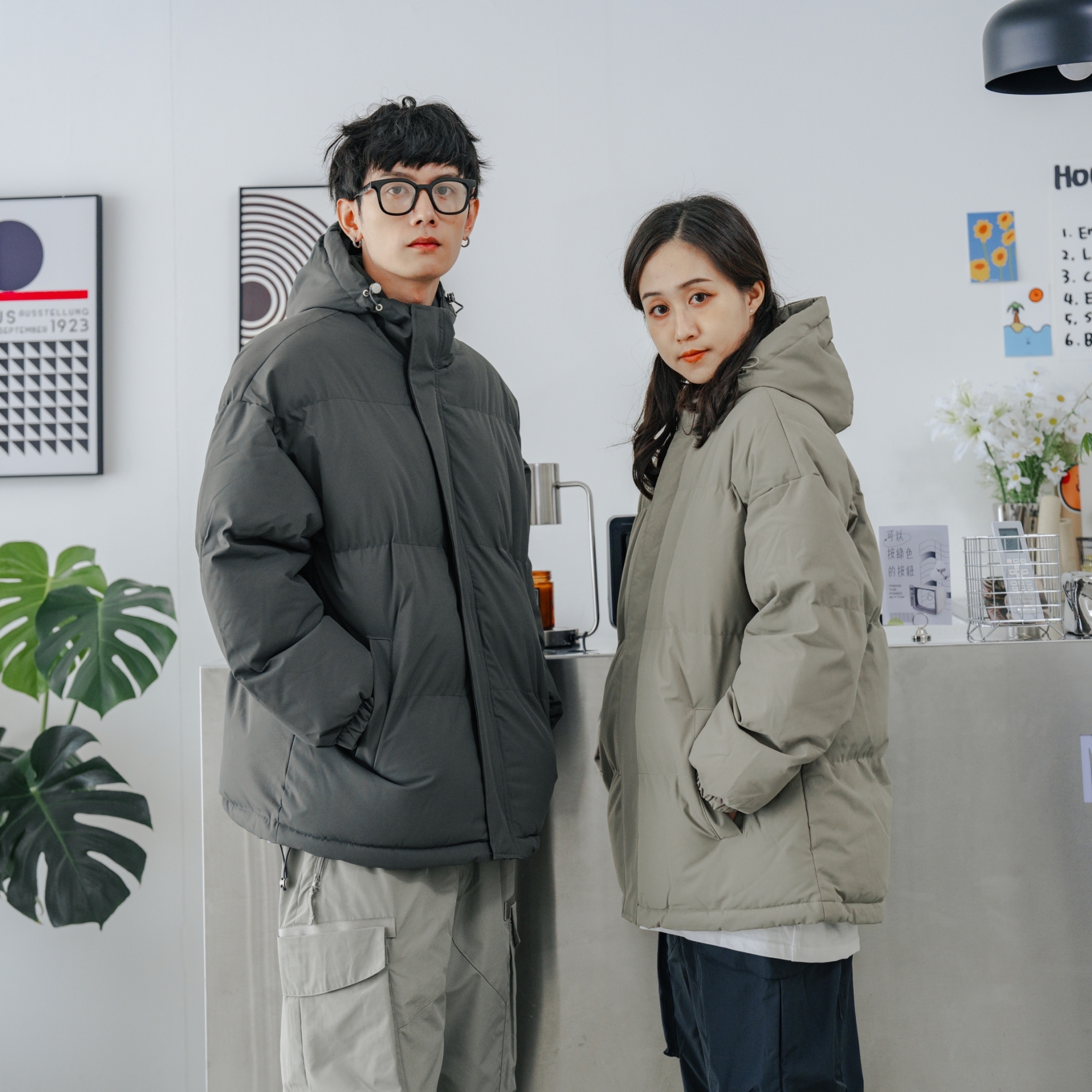 #預購 SBG 鋪棉連帽麵包外套 8555