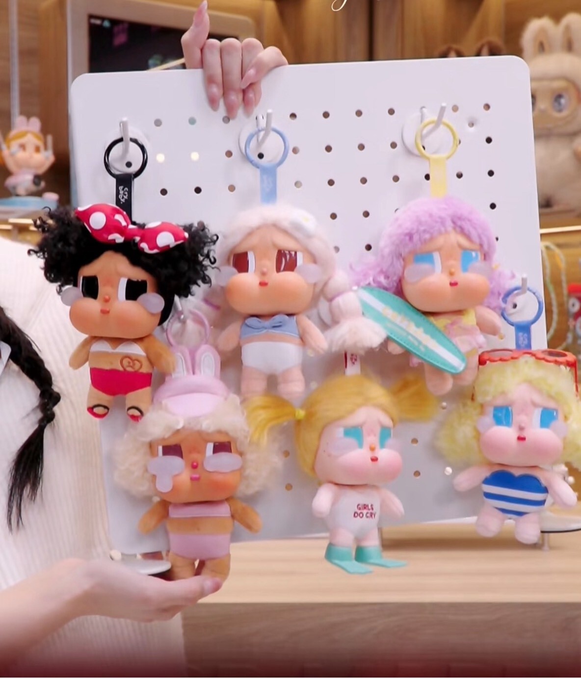 官方正版  泡泡瑪特  CRYBABY  Vacation Mode On系列 哭娃盲盒