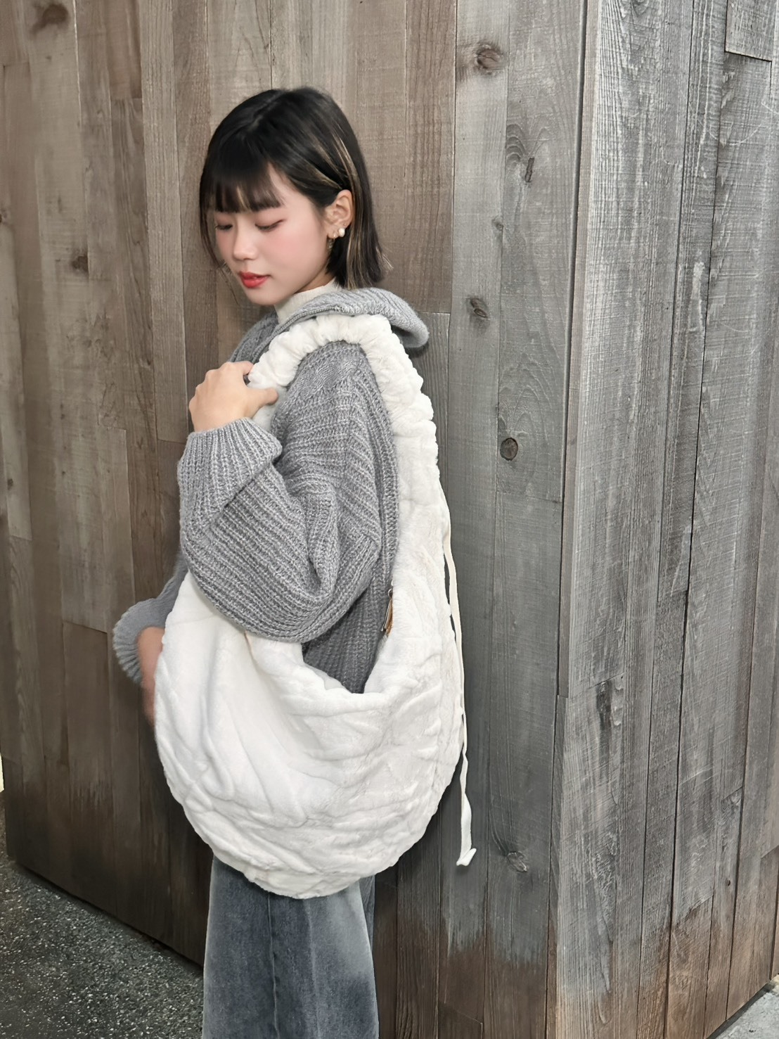 <暖呼呼🧶> NIKE 超能裝 毛毛包 三色