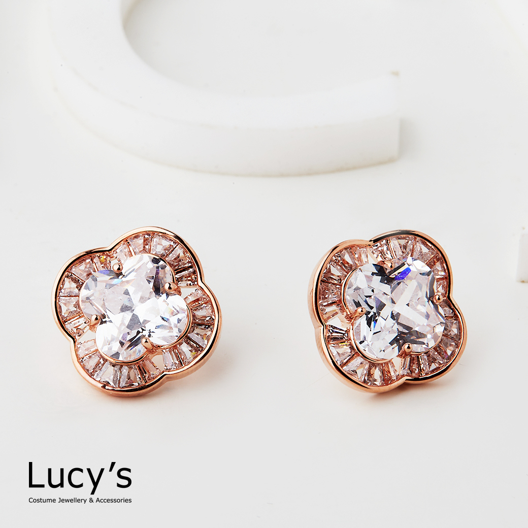 璀璨花 耳環 (125287)