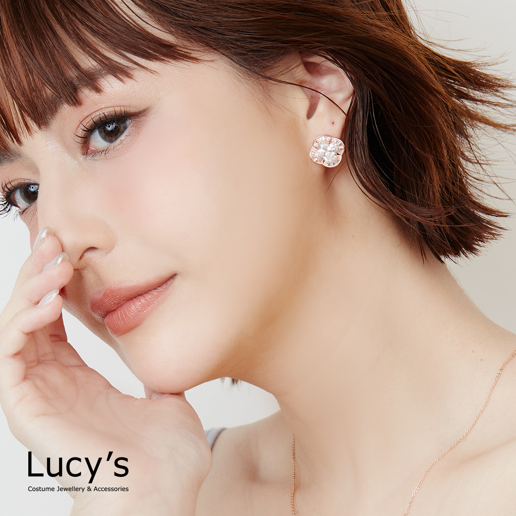 璀璨花 耳環 (125287)