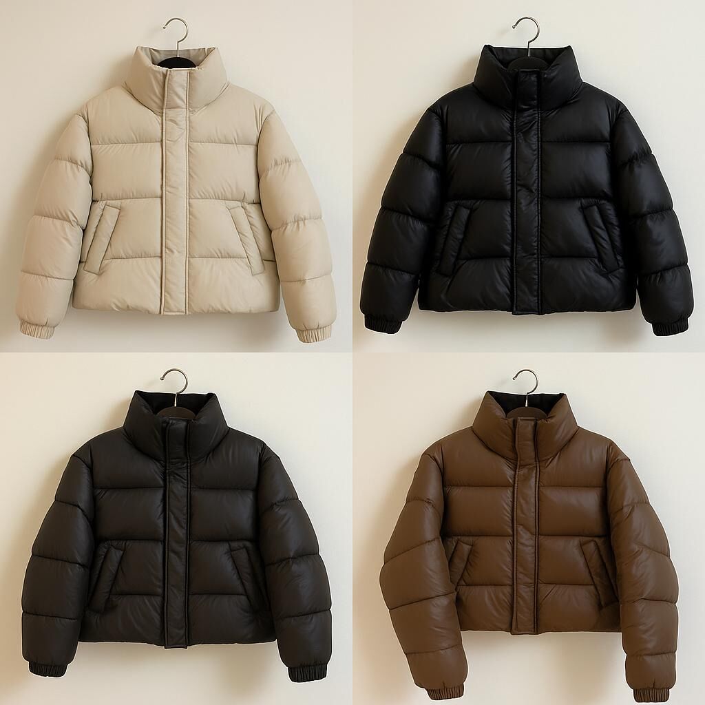 【直播】LL1106902 DUCK DOWN 100% 短款厚羽絨外套 (BM2404)