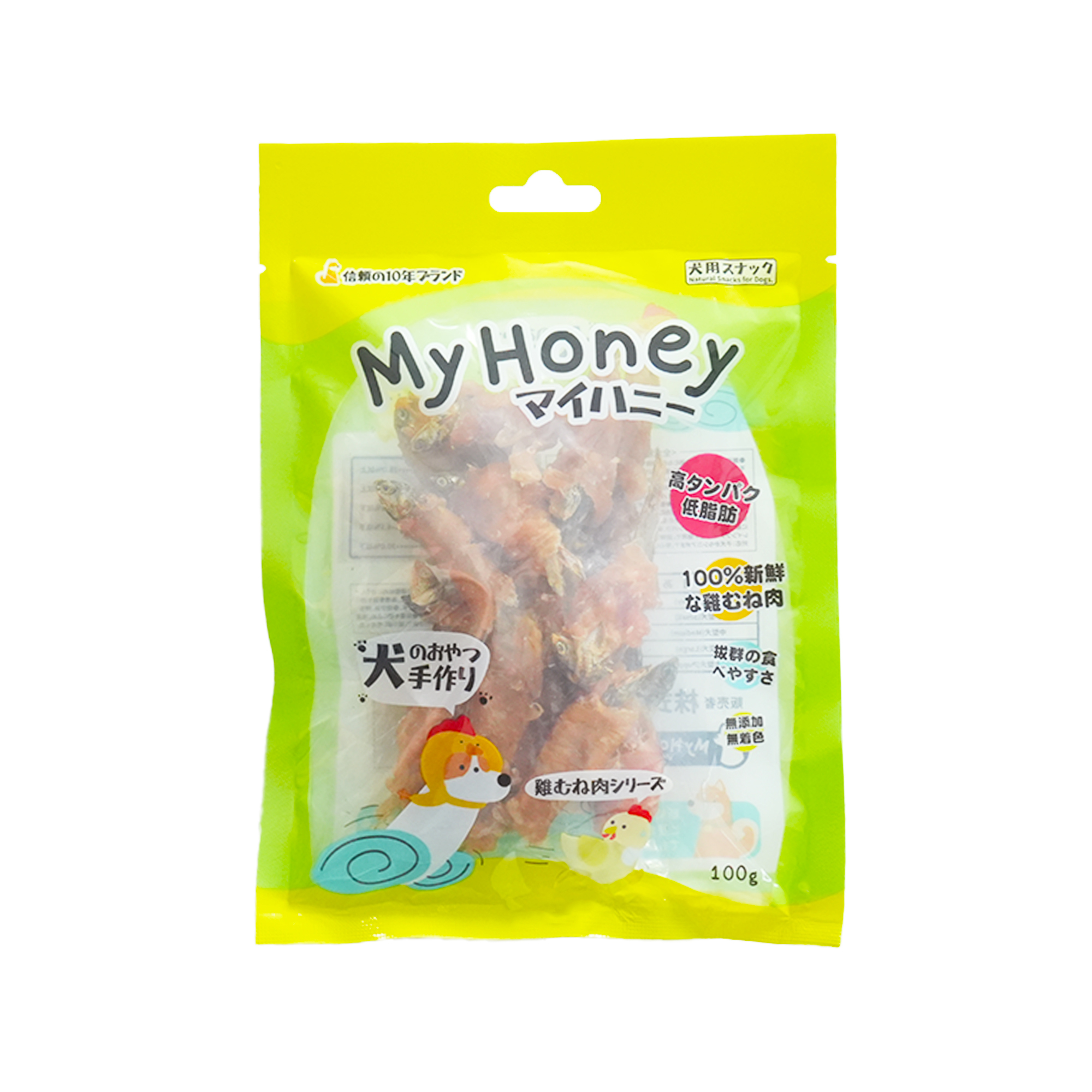 MyHoney 雞肉纏小魚 100g