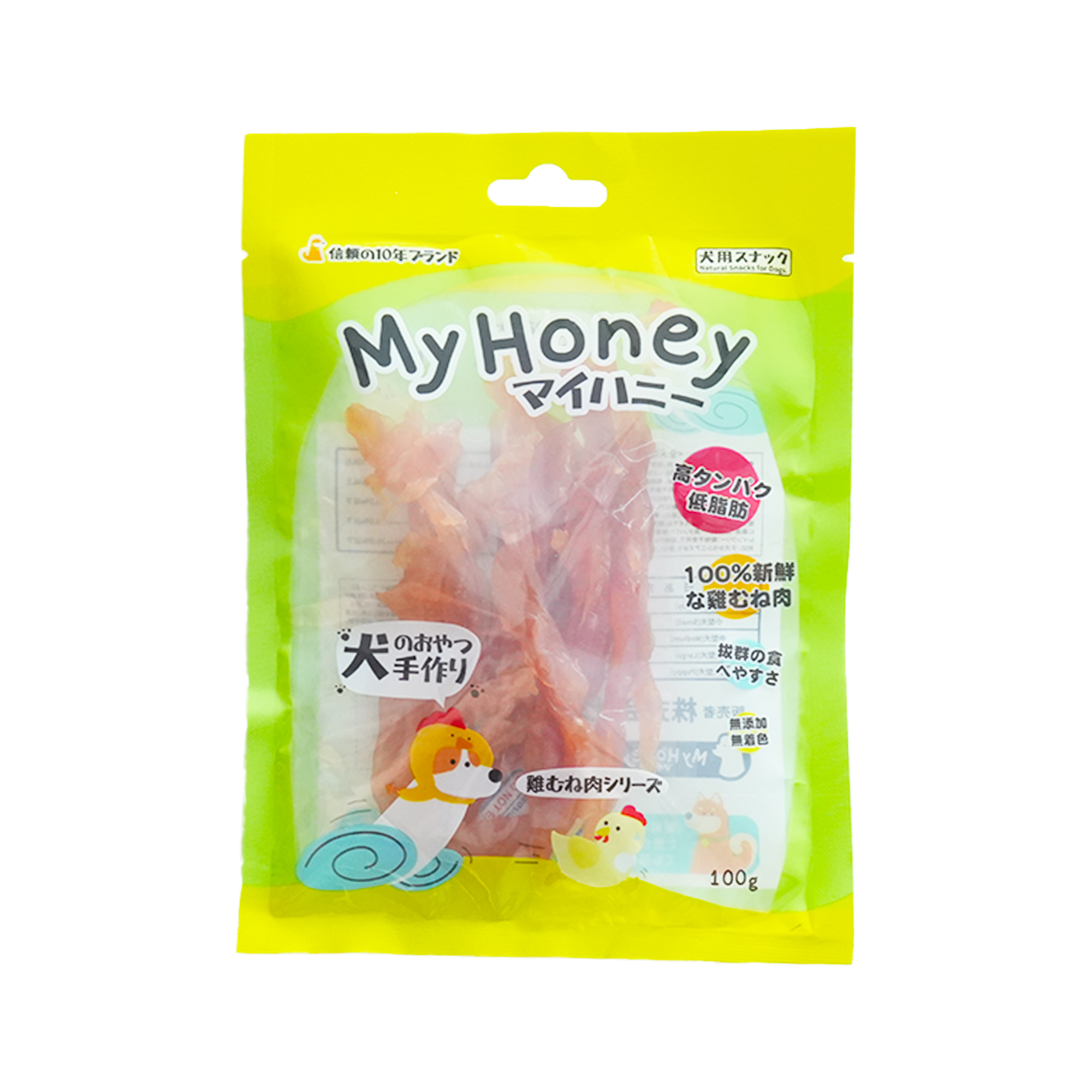 MyHoney Gourmet Chicken Snacks Series 100gr - Soft Shredded Chicken
