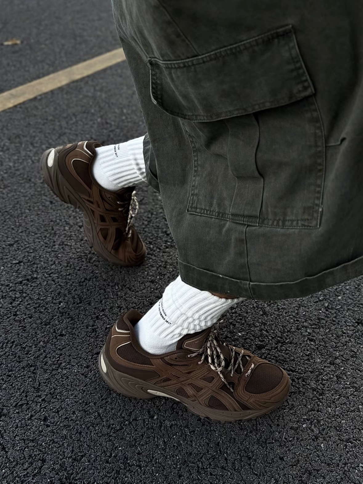 ASICS Gel-Kahana TR Nexus 美拉德 棕色 復古 1203B123-200