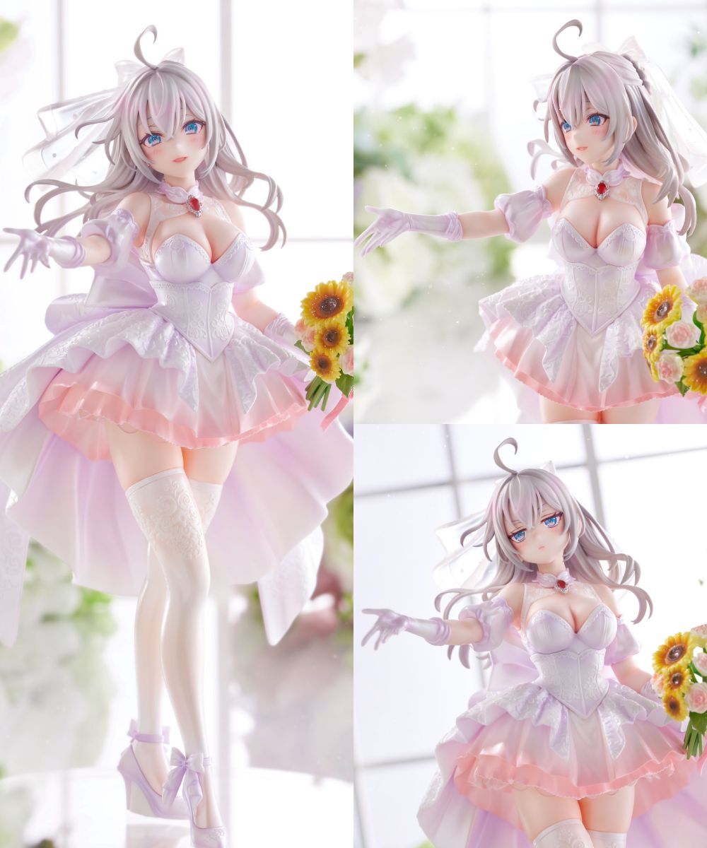 預購-『不時輕聲地以俄語遮羞的鄰座艾莉同學』 艾莉莎·米哈伊洛夫娜·九條 婚紗ver.【日本進口精品】