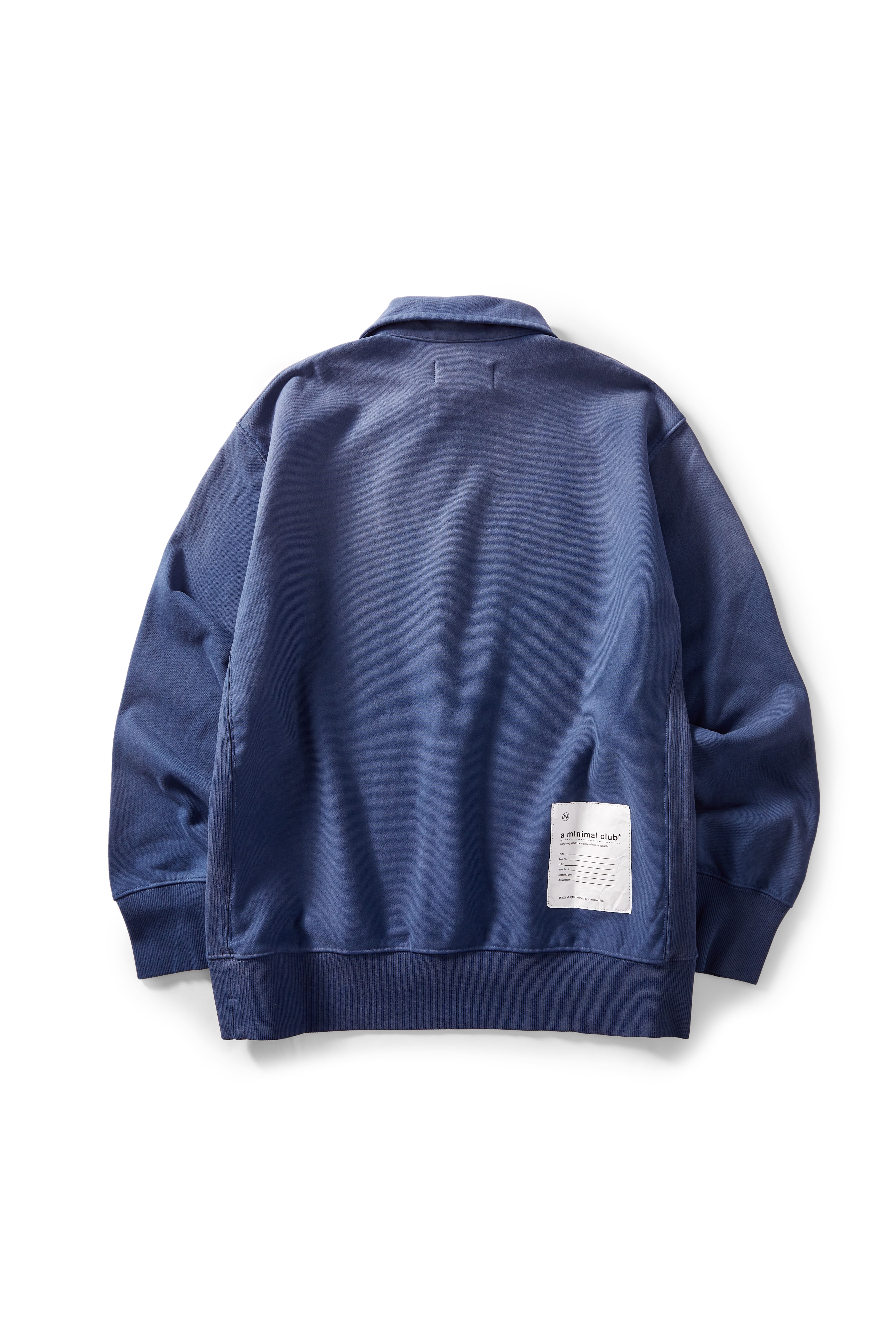 A MINIMAL CLUB NAVY HOODIE AM59ST18BU