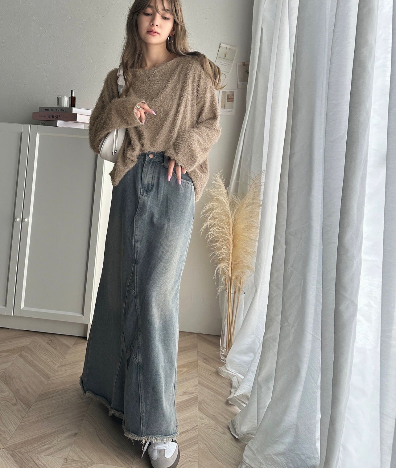 【預購】JN110607 classicalelf 絨毛針織上衣