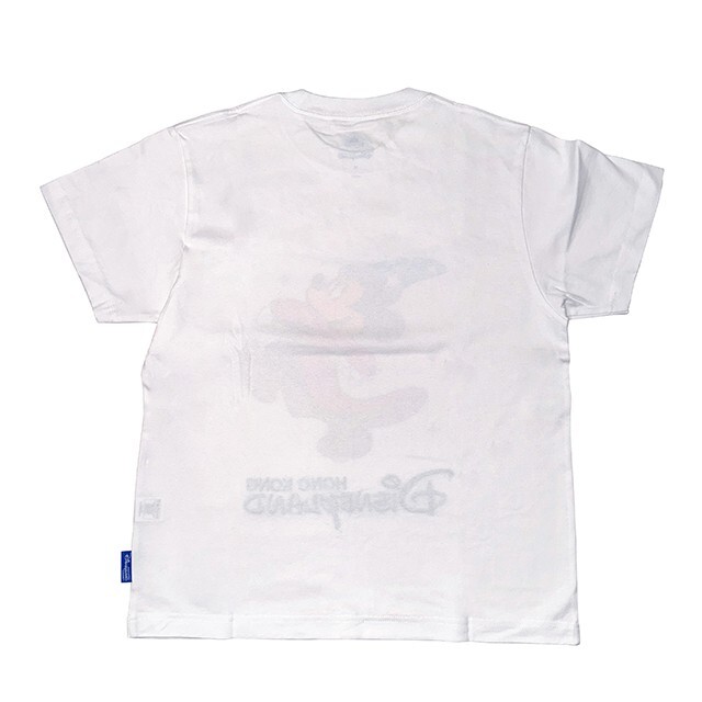 魔法師 米奇 Mickey 成人 白色 圖案 短T 上衣 -香港迪士尼樂園