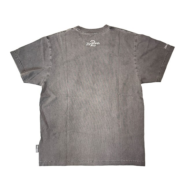 動物方城市 Zootopia ON THE CASC 圖案 灰色 上衣 短T -香港迪士尼樂園