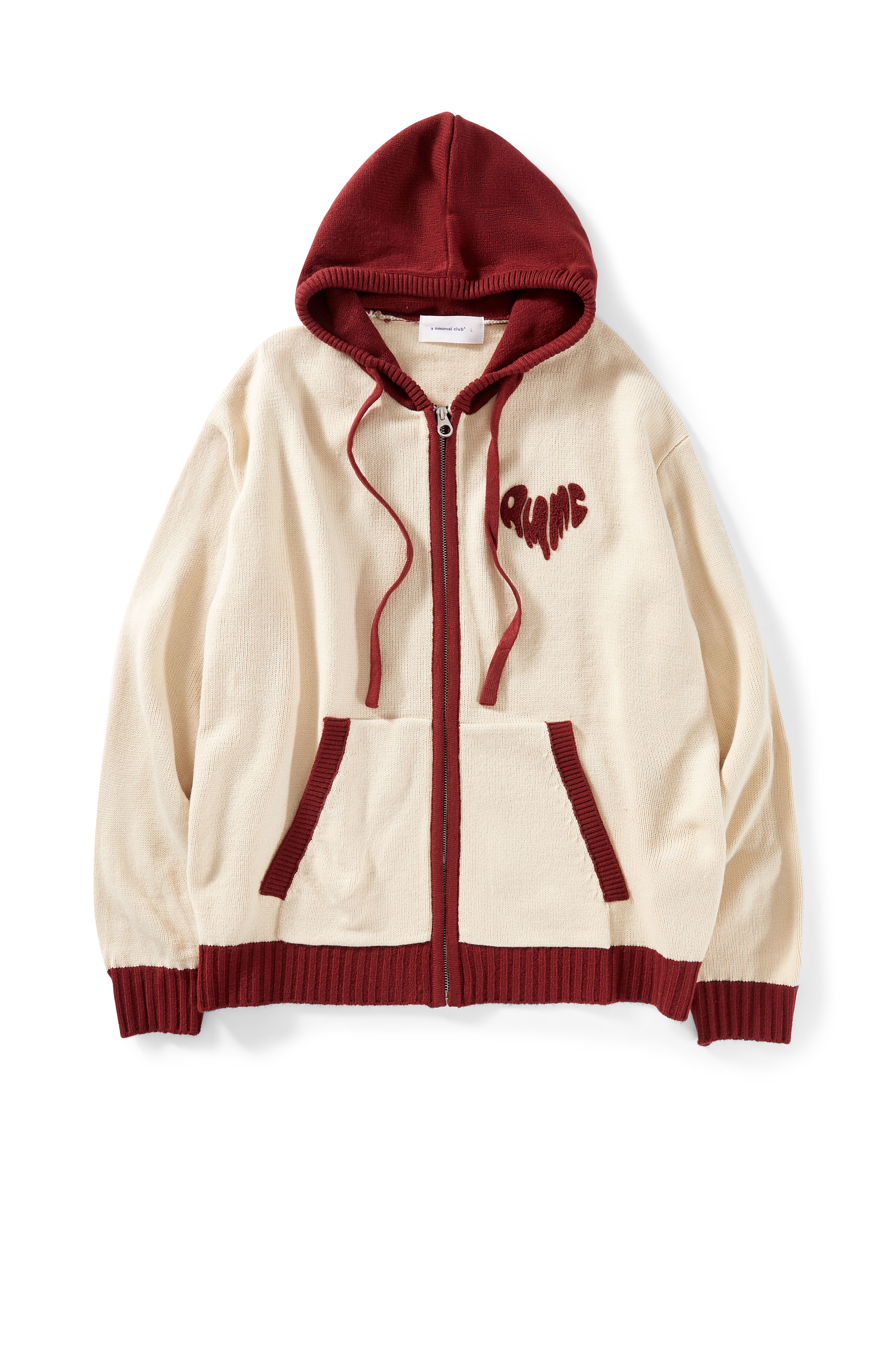 A MINIMAL CLUB KHAKI SWEATER AM59SW14KH