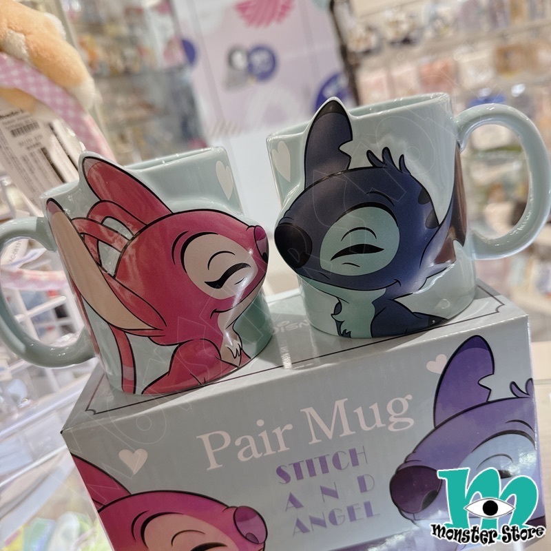 史迪仔天使對裝陶瓷杯