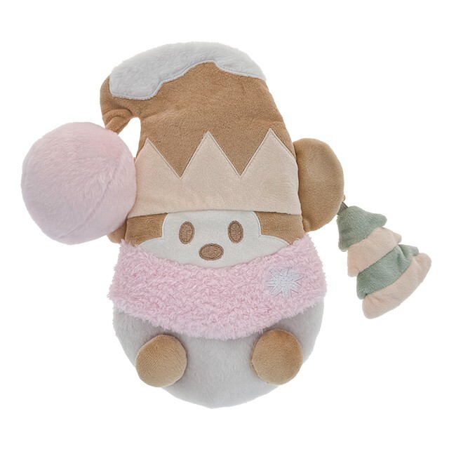 聖誕節系列 聖誕精靈 米奇 Mickey 絨毛 聖誕造型 斜背 小包 -香港迪士尼樂園