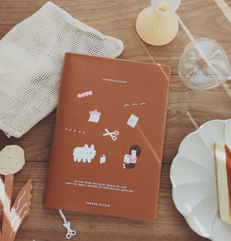 右手超人｜文具書 / 超淺色格子筆記本