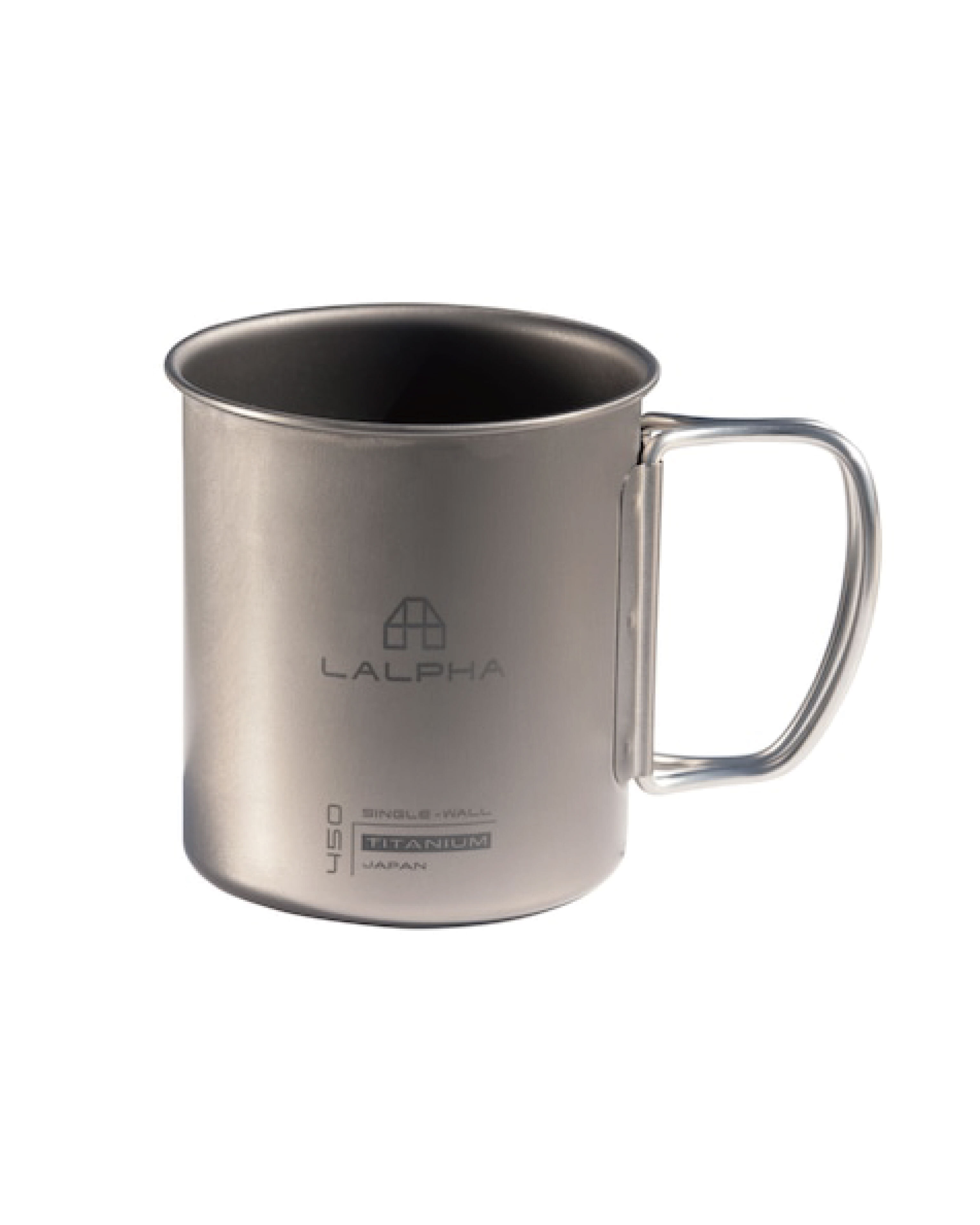 LALPHA - 單層鈦杯 300ml | 450ml 日本製