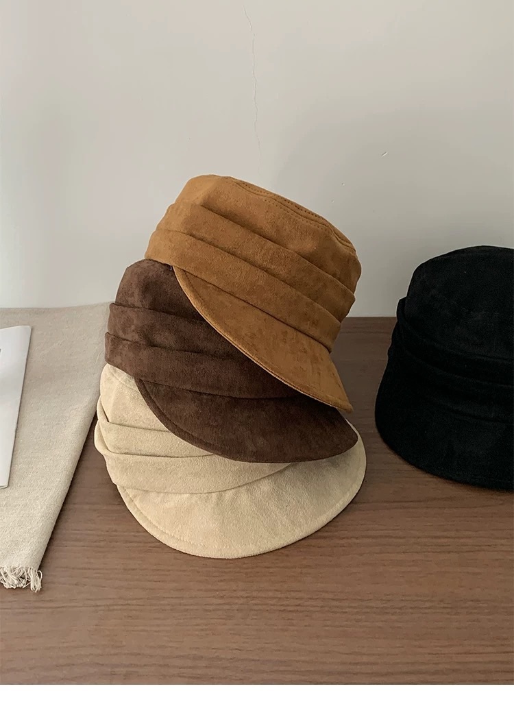 歐膩柔軟麂皮報童帽/五色