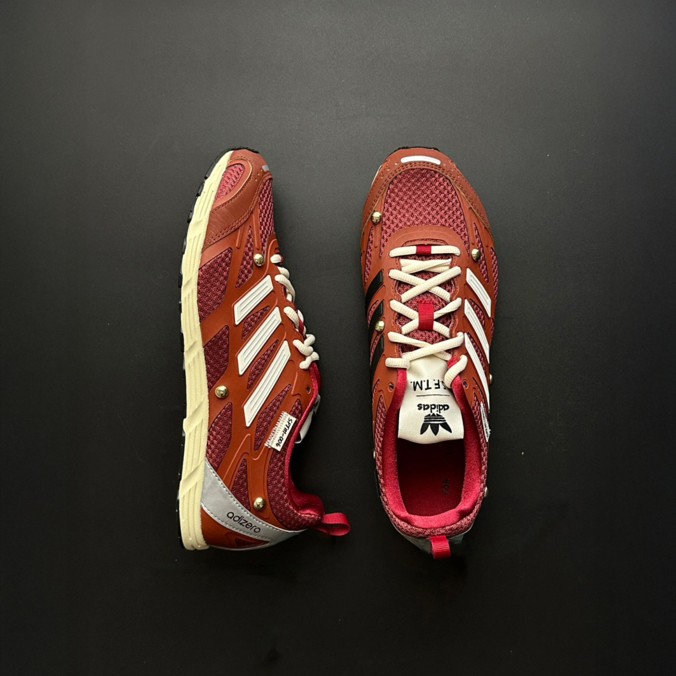 NICEDAY 代購 Song for the Mute x Adidas Adizero PR 紅 深紅 酒紅 米紅 復古 聯名 HP3522