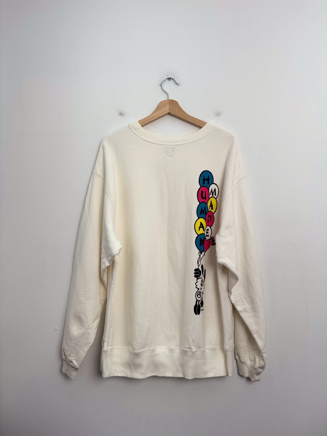 HUMAN MADE X GDC 22SS VICK SWEATSHIRT - XX23CS002 SIZE 2XL