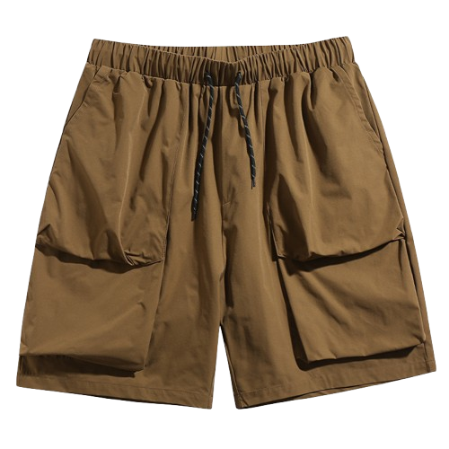 日系大口袋工裝短褲 L2251