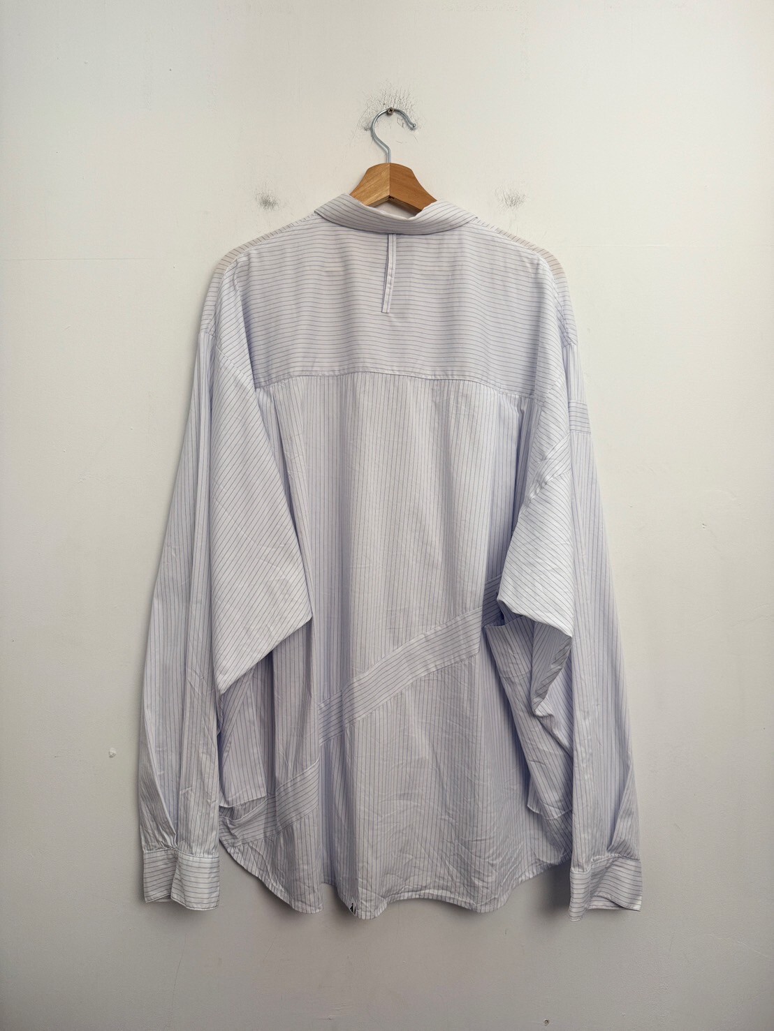 MELSIGN - March Oversized Stripe Shirt SIZE XL