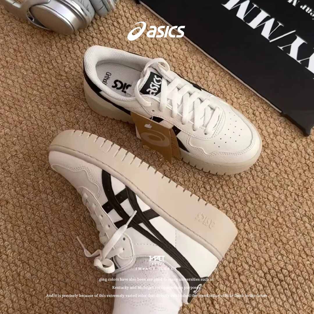 ASICS JAPAN S PE 亞瑟士 奶油白 焦糖厚底 德訓鞋 1202A532-250