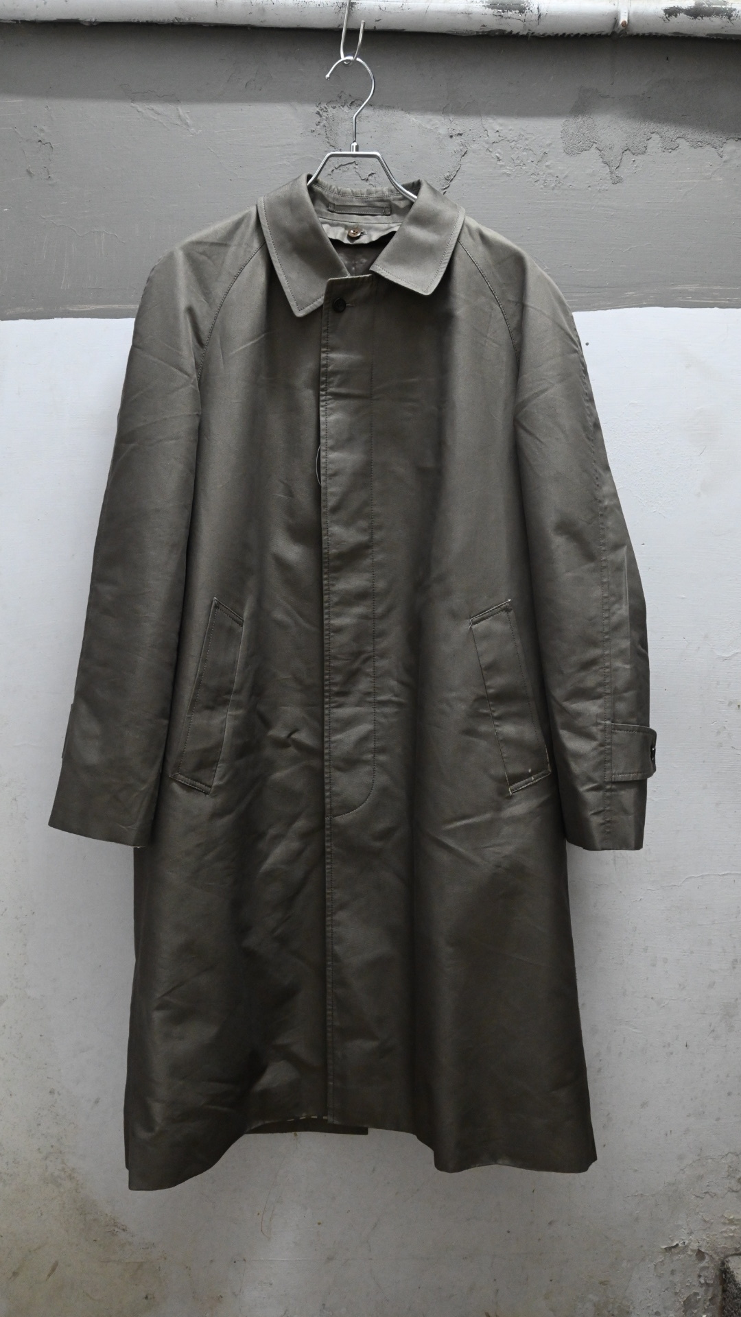 90’s Aquascutum Balmacaan Coat(MADE IN JAPAN)