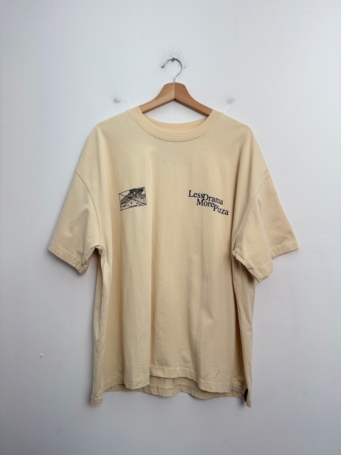 MELSIGN Thu. Pizza Only Tee SIZE XL