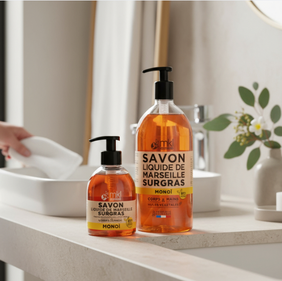 大溪地花漾 保濕液體馬賽皂