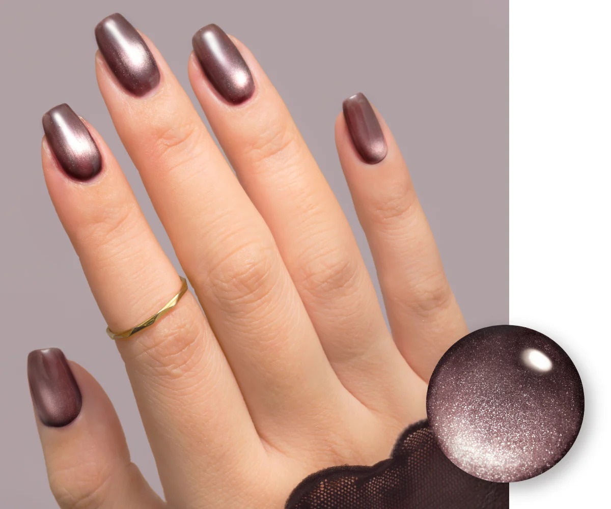 <復刻>日本Gelme1 Magnetism Gel 可撕式Gel貓眼磁石甲油 GMG3-05 Chic Taupe