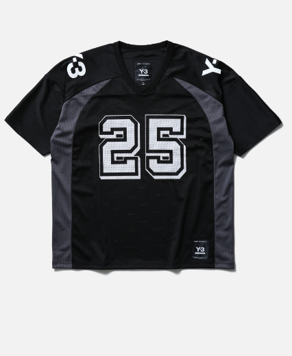 [Instock] Y-3 X NEIGHBORHOOD FOOTBALL JERSEY | BLACK