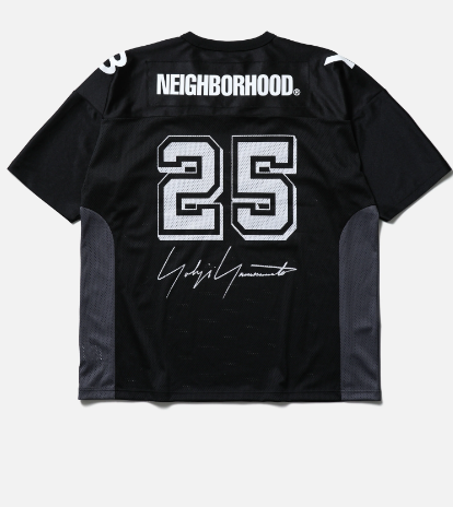 [現貨] Y-3 X NEIGHBORHOOD FOOTBALL JERSEY  |  BLACK