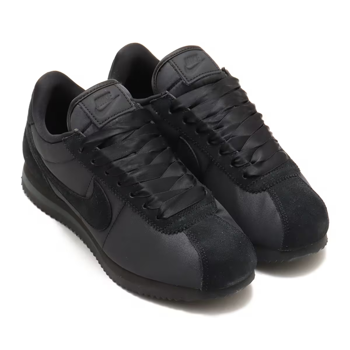 Nike Cortez TXT 日本限定 黑色 全黑 緞帶鞋帶 阿甘 阿甘鞋 FV5420-002