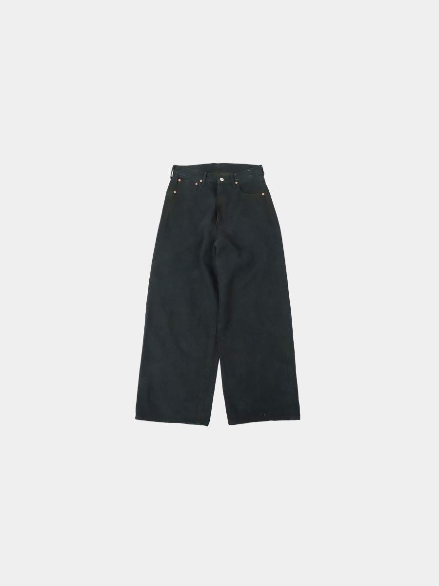 YOKO SAKAMOTO 5pocket Baggy Pants Yellow Ochre (Can be