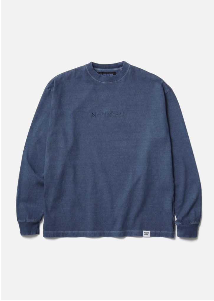 【NEIGHBORHOOD 】1108發售PIGMENT DYED CREWNECK LS