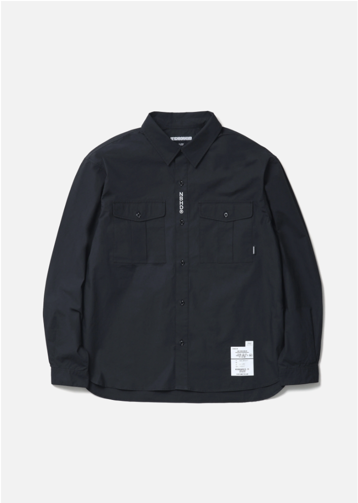 【NEIGHBORHOOD 】1108發售  OFFICER SHIRT LS