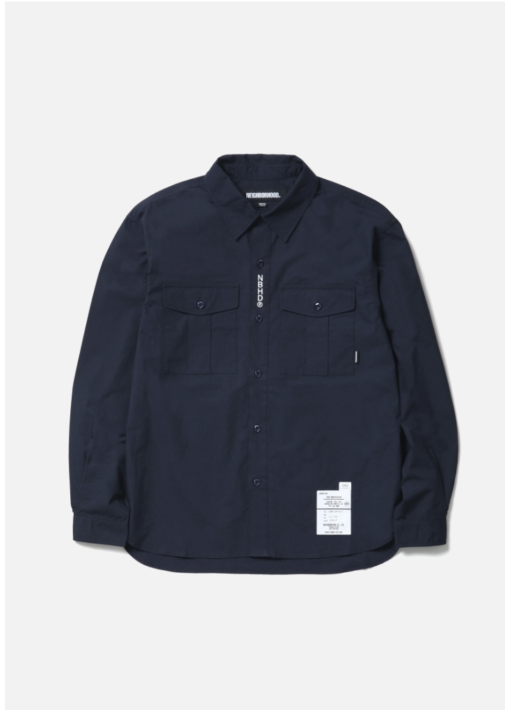 【NEIGHBORHOOD 】1108發售  OFFICER SHIRT LS