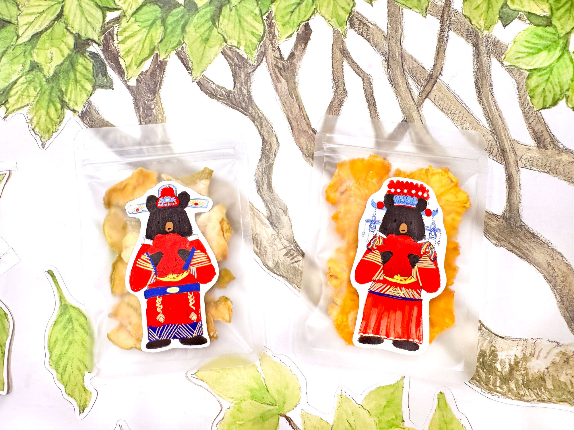 新婚熊水果乾-輕食包