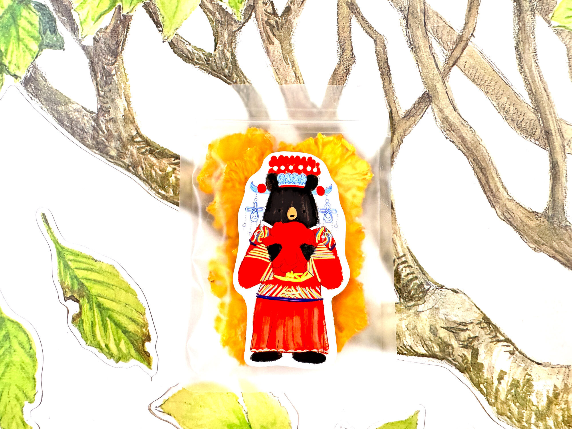 新婚熊水果乾-輕食包