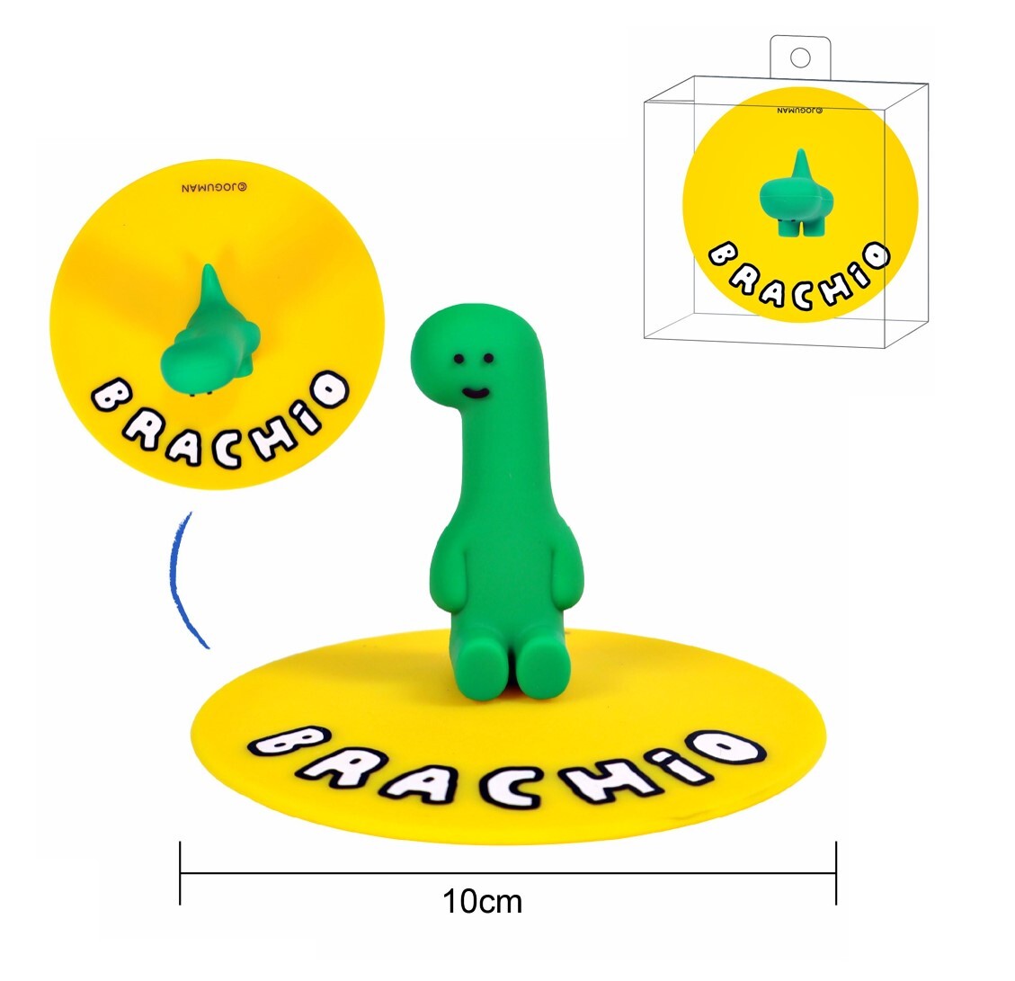 JOGUMAN 療癒系恐龍|3D硅膠杯蓋