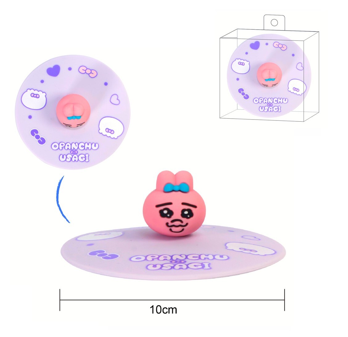 褲褲兔 底褲兔 |3D硅膠杯蓋
