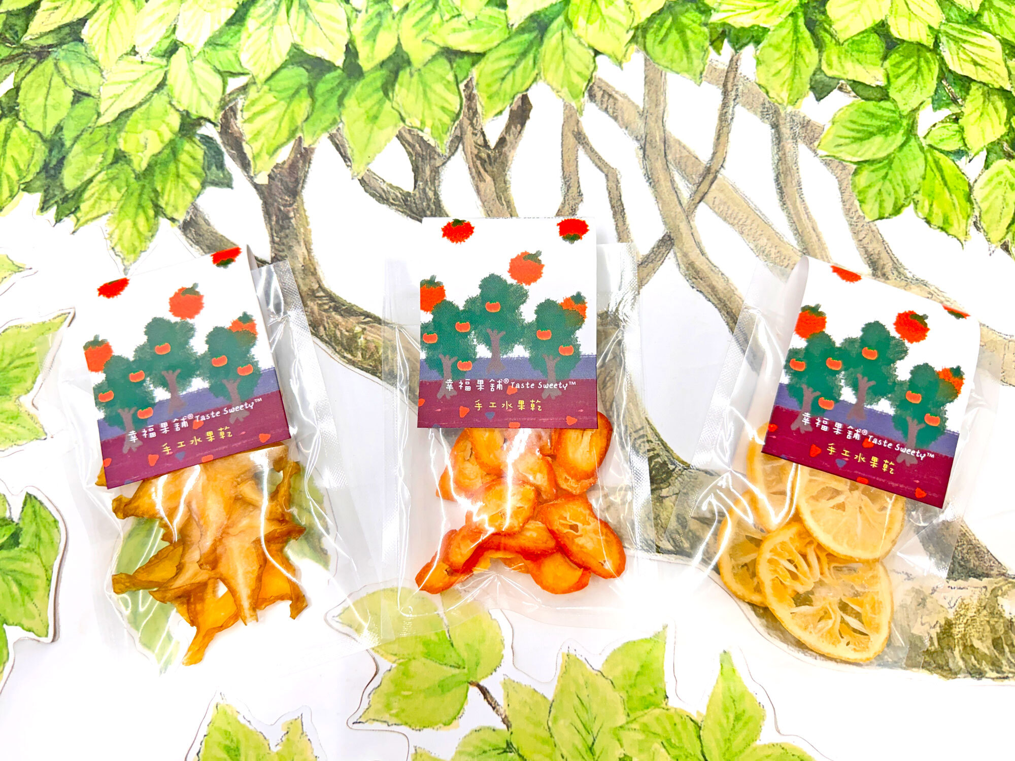 甜柿熊水果乾-小巧包