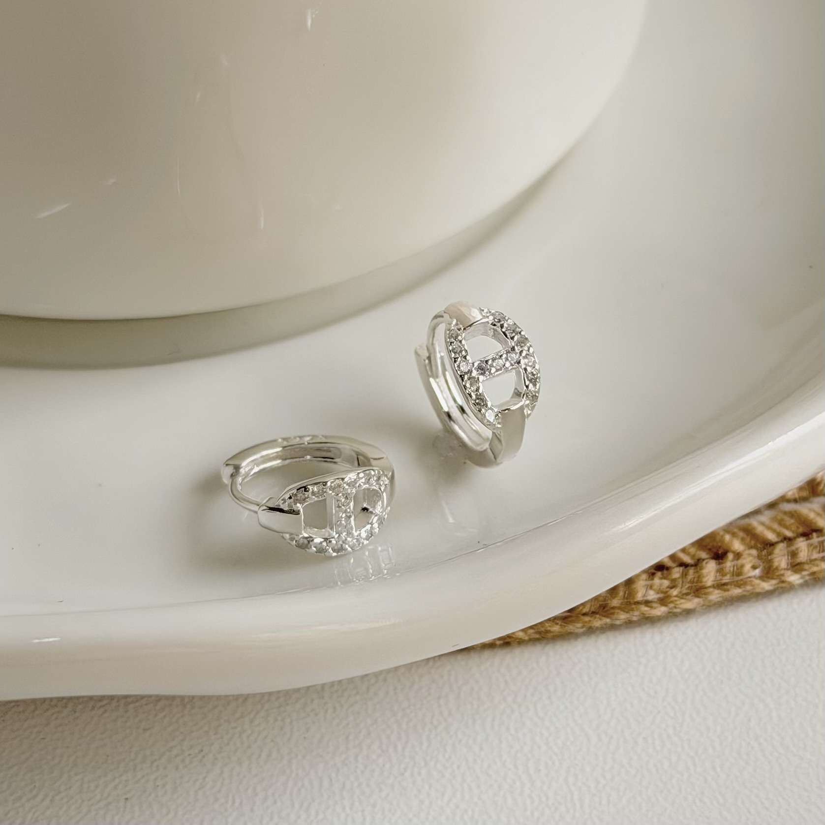 G01排鑽豬鼻純銀易扣