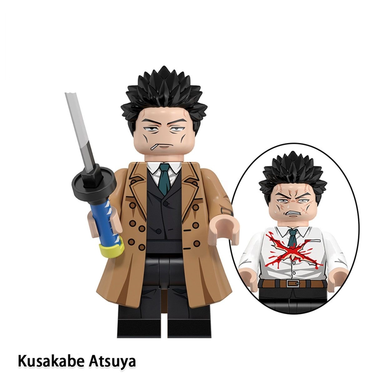 Jujutsu Kaisen Kusakabe Atsuya Custom Minifigures Fit Lego WM6200 WM2856