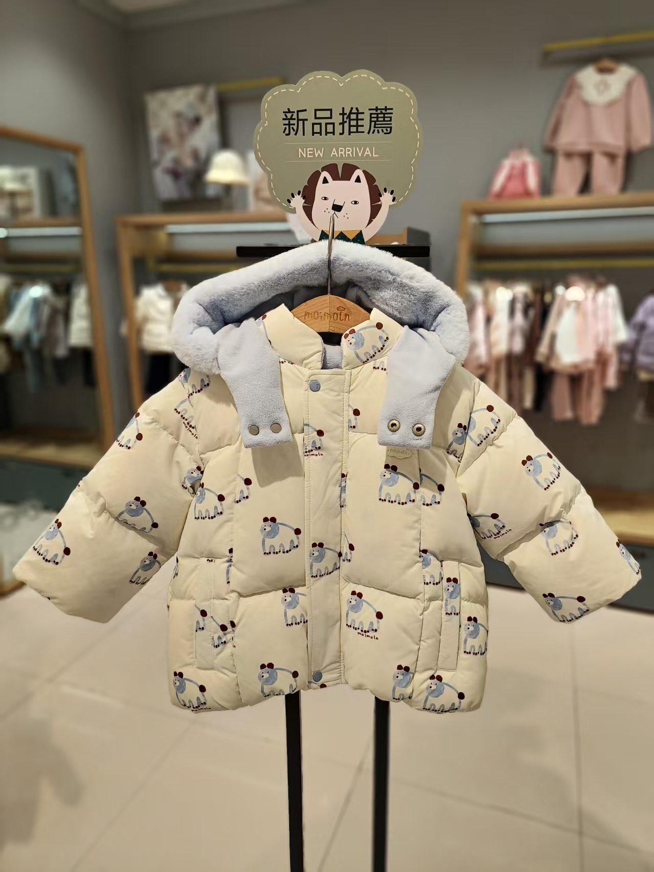 Moimoln☘︎25冬 羽絨外套(鴨絨)｜北極熊