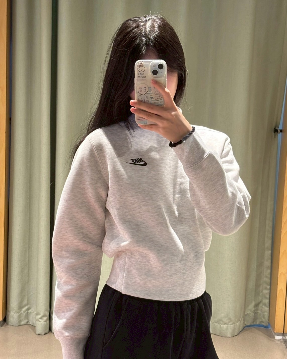 NIKE 立領保暖衛衣 長袖上衣 太空棉 共2色 女款